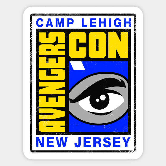 Hero Convention Sticker by blairjcampbell